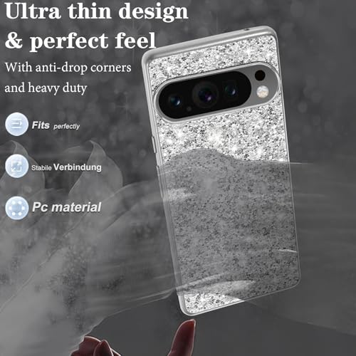 Coque Pixel 10 antichoc pour éviter les rayures avec style pailleté - 4