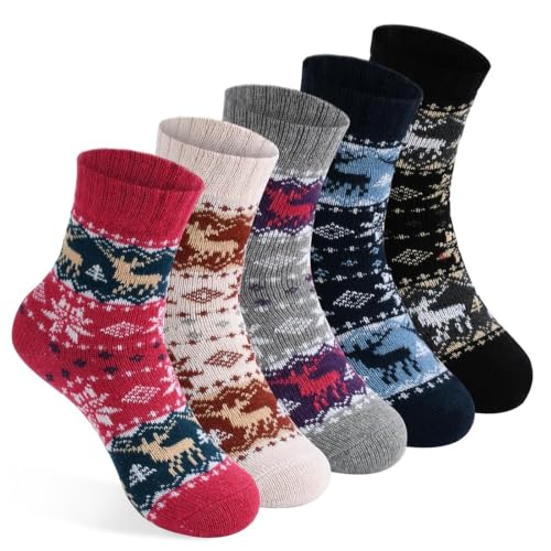 Image of besky Warm Socks for Women Cozy Fuzzy Socks