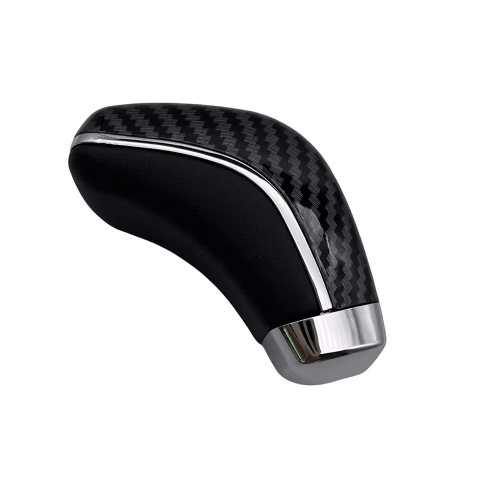 Qaliydfd Fiber Auto Gear Lever Compatible With Mark X For Reiz X120 2004 2005 2006 2007 2008 2009 Automatic Car Gear Shift Knob Handball Car Accessory