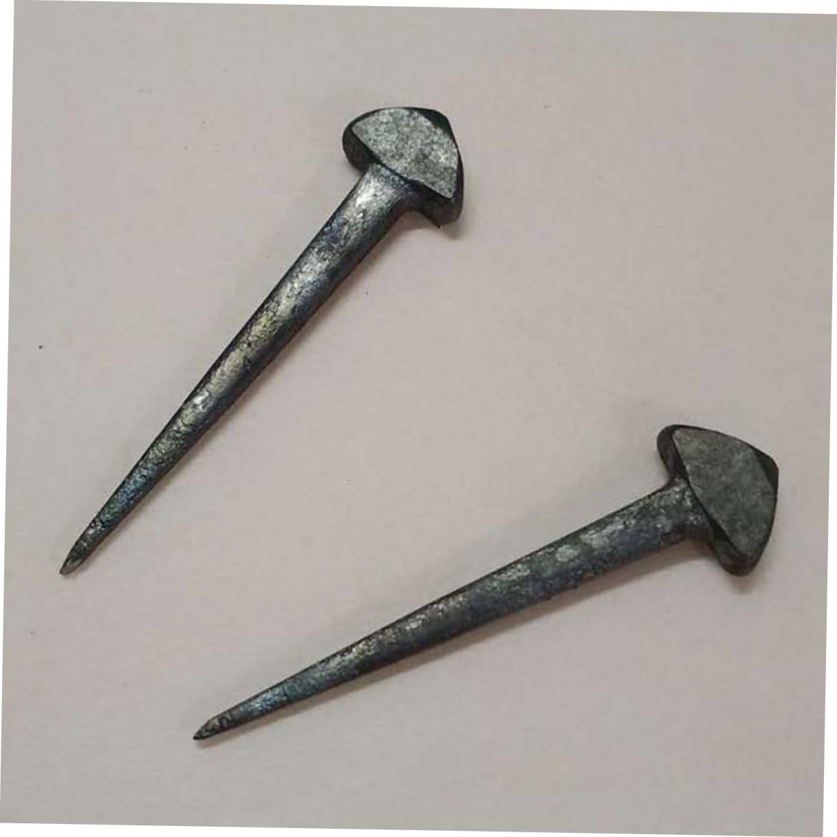 NULYLU 50pcs Horseshoe Nails Stable Horse Equipment Horse Horse Tack Iron Horseshoe Nail Horseshoe Stakes Hoof Nails Small Horseshoe Tool Small Horse Equipment Horseshoe Ring