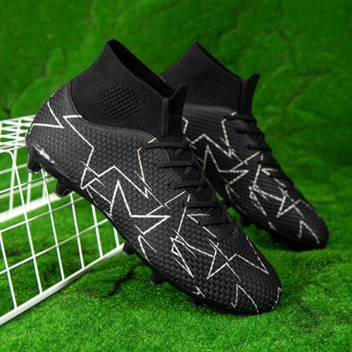 HESBITEUL Soccer Cleats Professional AG Spikes Athletic Football Training2