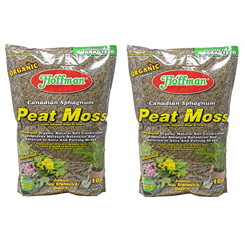 Hoffman Canadian Sphagnum Peat Moss Soil Conditioner to Improve M...