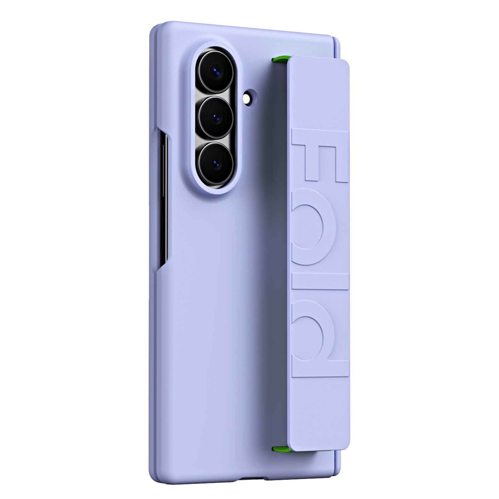 Étui chic Samsung Fold 8 Ultra violet effet givré style affaires