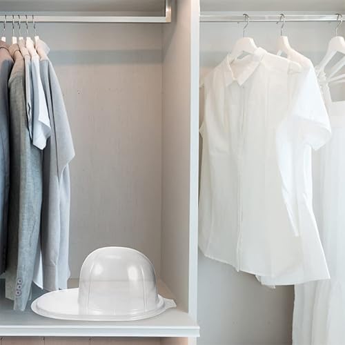 Miniatura 4 de Garneck Soporte de escritorio 12 piezas de plástico para sombreros, insertos de gorras de béisbol, forro de sombrero de Snapback, Gorras de pico