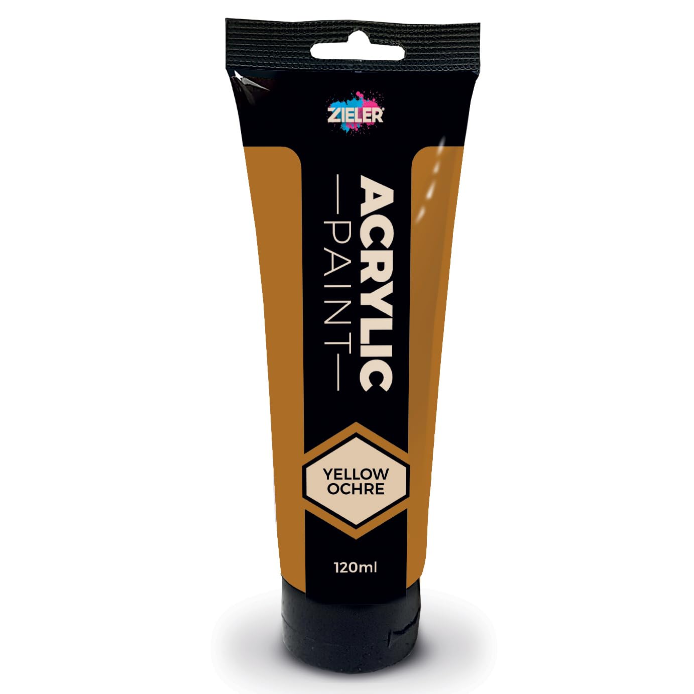 Zieler 120ml Acrylic Paints (Yellow Ocre) โ image 1