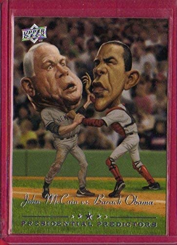 2008 Upper Deck Presidential Running Mate Predictors #PP11 Barack Obama - John McCain