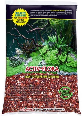 Nature's Ocean Aquarium Sand - Activ-Flora Planted Substrate Flora-CORE RED, 16-LB