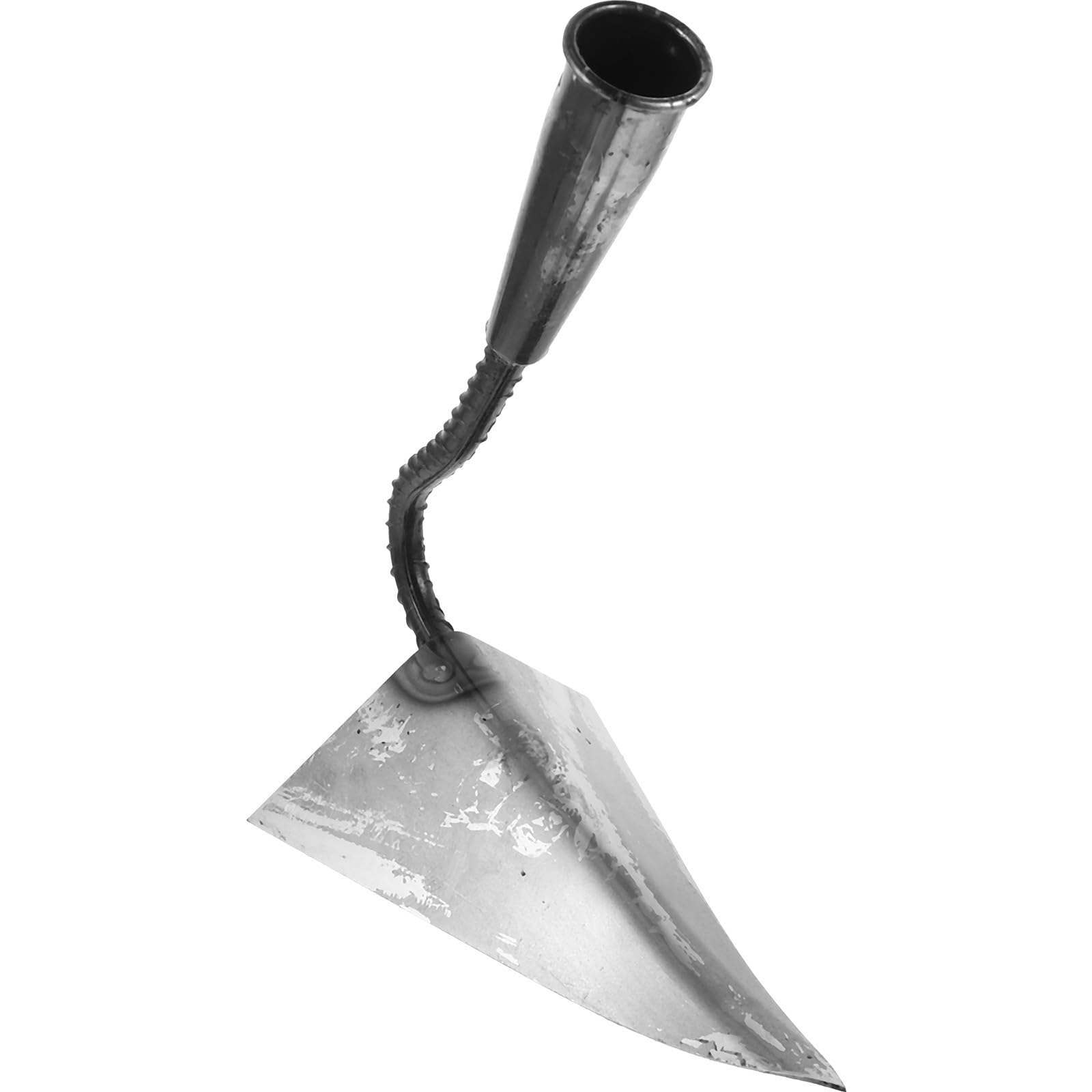 Kisangel Attrezzo da Giardinaggio in Acciaio Inox, Strumento per Piantagione e Scavo, Nero, Multiuso, Resistente alla Deformazione, per e Prati, per Appassionati di Giardinaggio