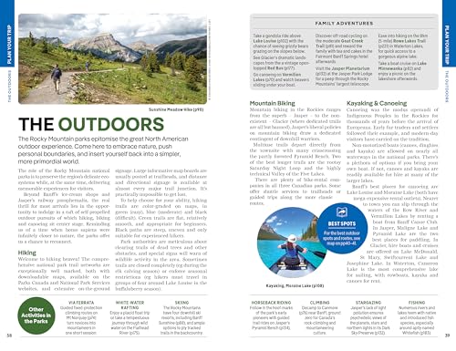 Lonely Planet Banff, Jasper and Glacier National Parks: Detailed Itineraries | Travel Like a Local | Insider Tips | Covers Banff, Jasper, Glacier, Waterton Lakes, and more (National Parks Guide)