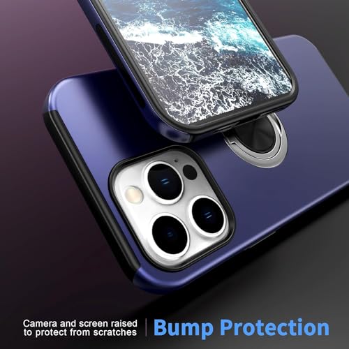 Écran brisé ? Coque iPhone 14 Pro Max hybride avec verre trempé bleu - 7