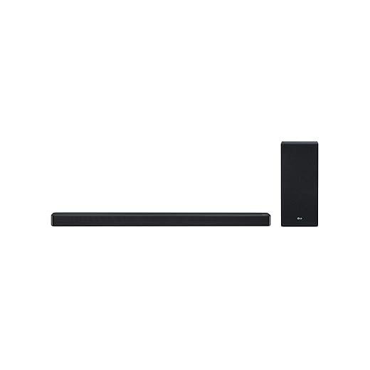 LG SL7Y altavoz soundbar 3.1 canales 420 W Negro - Barra de sonido (3.1 canales, 420 W, DTS Digital Surround,Dolby Digital, 80 W, 4 Ω, 3 Ω)