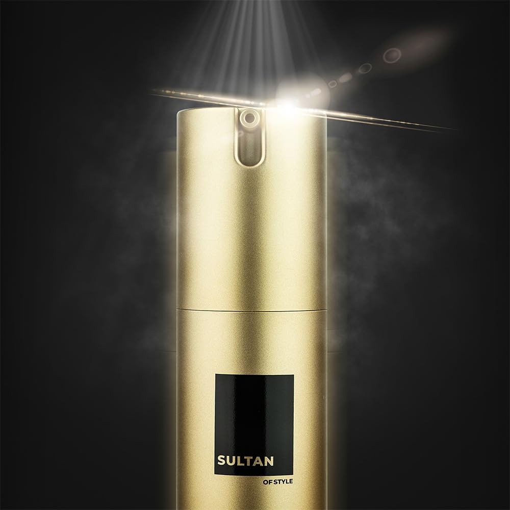Sultan of Style Golden Scepter Limited Edition Perfume Oil para hombre, 45 ml, aroma picante y fresco, 100% libre de alcohol, aceites esenciales nutritivos, regalos para hombres