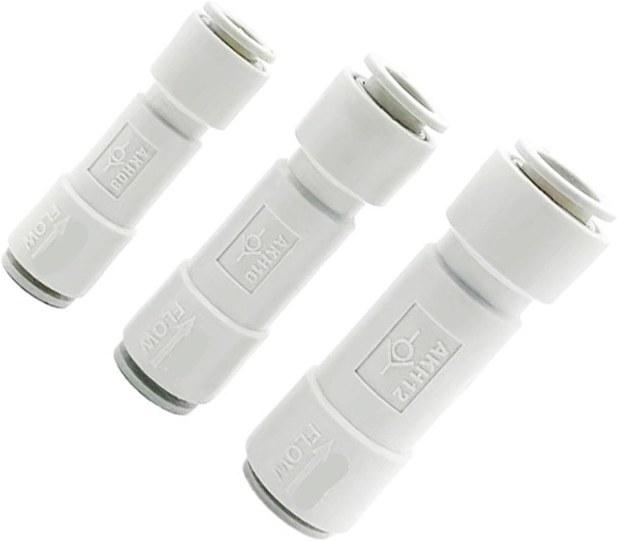 1pcs shape air check valve straight through type AKH04/AKH06/AKH08/AKH10/AKH12-00 Hose connector 4MM 6MM 8MM 10MM 12MM(AKH10-00)