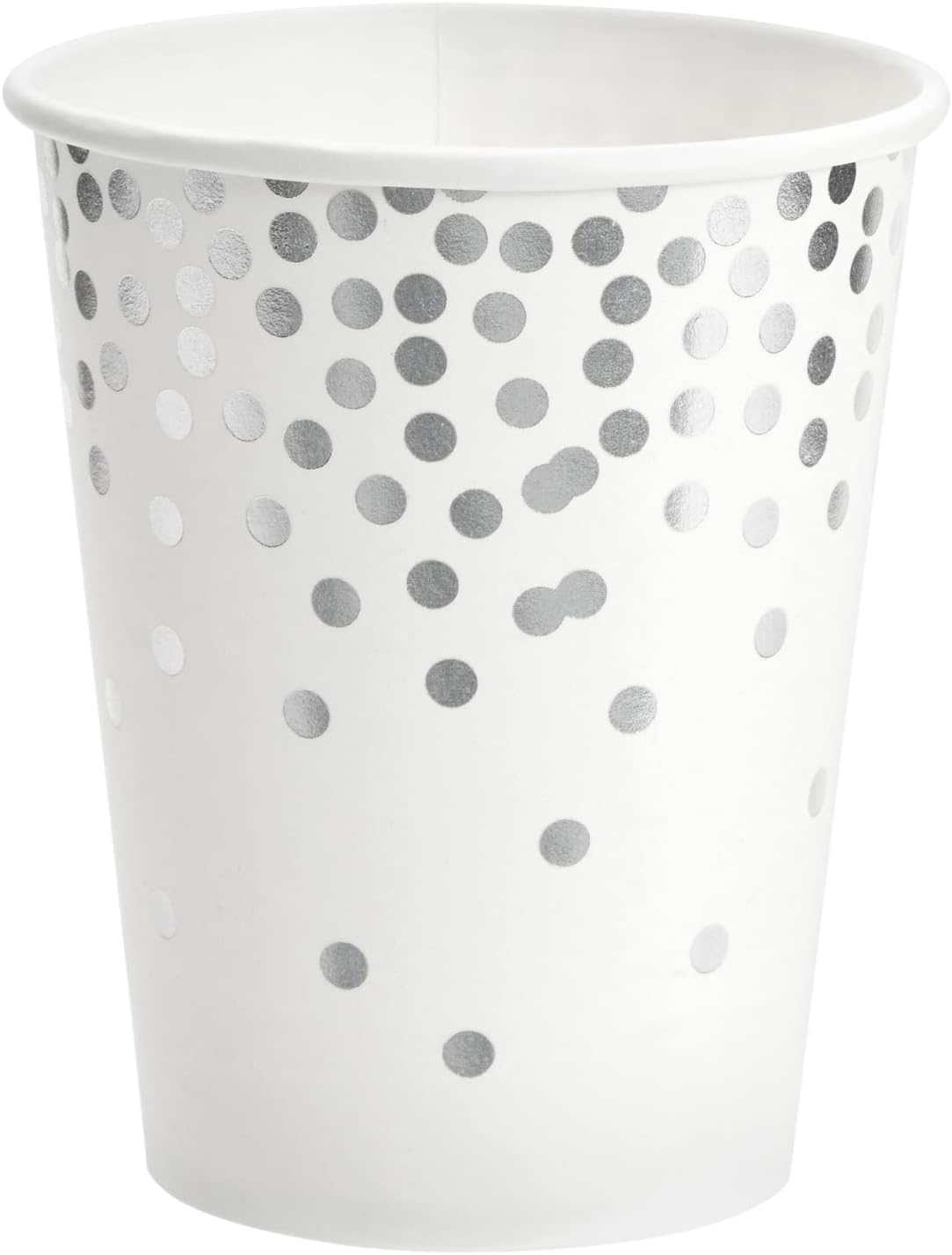 Juvale 144 Piece Silver Party Supplies for Wedding, Birthday, Includes Plates, Napkins, Cups, and Cutlery (Serves 24) : Home & Kitchen