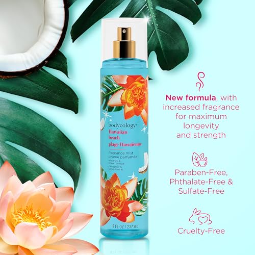 Bodycology Long-Lasting Fragrance Body Mist, Hawaiian Beach, 8 fl oz - Image 6