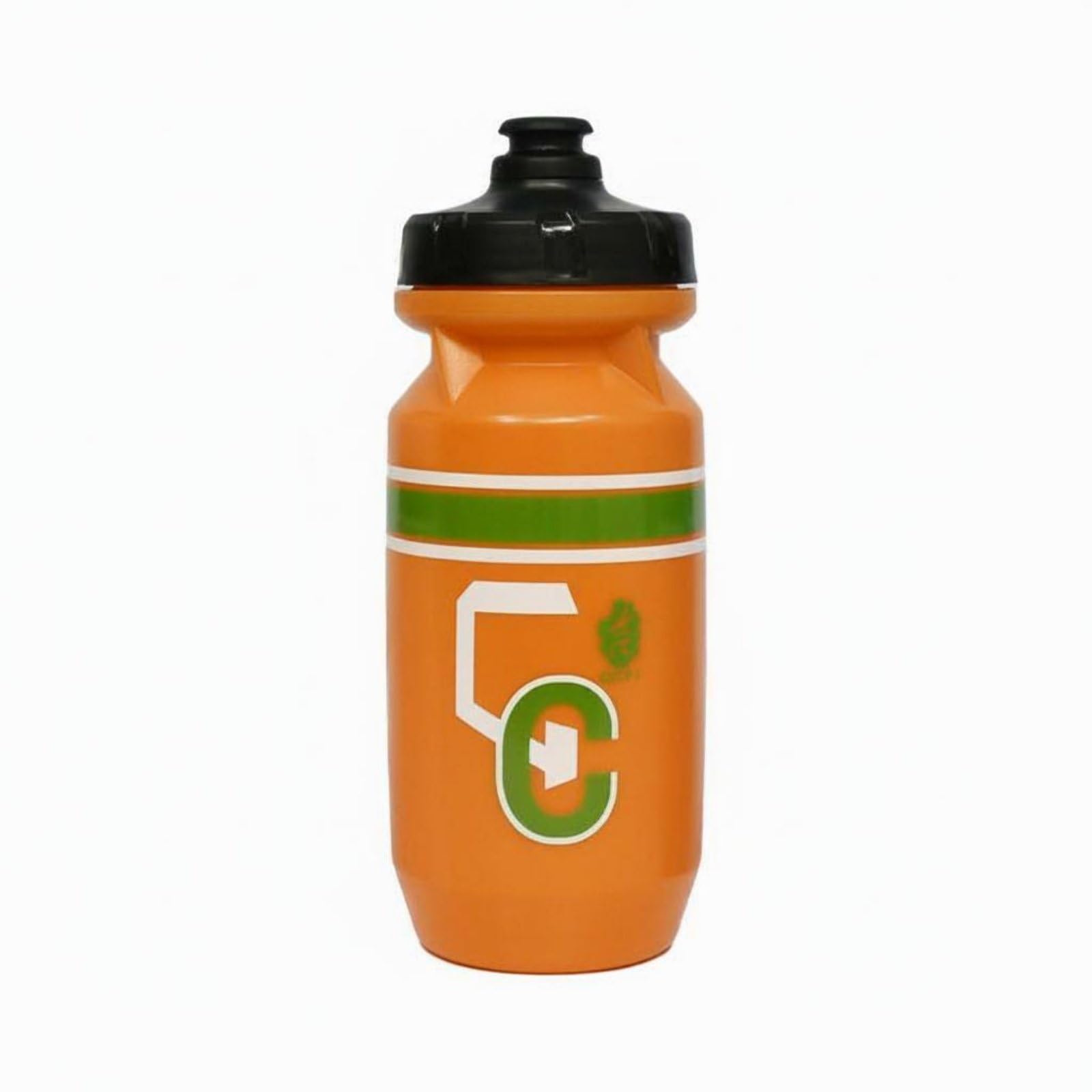 Custom Logo Sports Press Bottle Portable Plastic Sports Bottle Easy Grip Exercise Gear Phthalate-Free Safe for Cycling, Running, Fitness, Outdoor, Orange | Sporting Goods-image-4