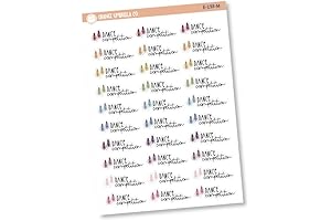 Dance Calendar Dance Competition Planner Stickers - Icon Script "Dance Competition" Labels,...