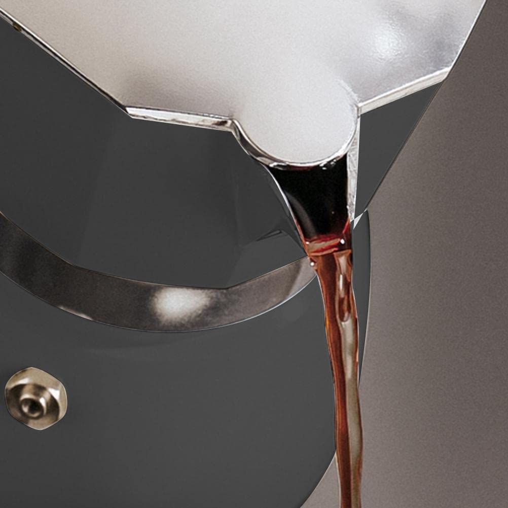 Moka Pot 150ml 300ml 6 Cups Espresso Maker, Italian Stovetop