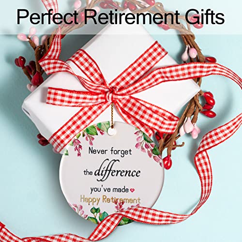 Retirement Ornament 2023, Retired Gifts For Women Man, Retirement Gifts For Nurse,Coworker,Teacher Ornament, 3Inch Holiday Keepsake Retired Christmas Ornaments 2023 #TOP5