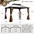 10 X 12ft Hardtop Gazebo with Nettings and Curtains, Heavy Duty Double Roof Galvanized Steel, Outdoor Aluminum Permanent Gazebos for Patios, Backyard, Deck, Garden, Lawns