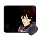 Kirmada Printed Design Mouse Pad Yuno Looks (200MM X 240 X 3MM) Enhance Gaming and Work Performance Comfortable and Precise Non-Slip Water Proof Black Clover Mouse Pad. gallery image