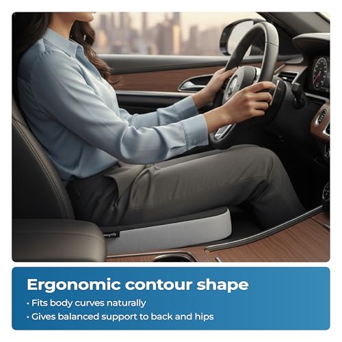 Image of Lifelong Coccyx Cushion | Donut Pillow for Tailbone Pain | Coccyx Cushion for Tailbone Pain | Multipurpose Tailbone Pain Relief Cushion for Sitting | Coccyx Pillow Seat Cushion (LLCC12)