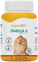Organnact Suplemento Vitamínico Omega 3 Dog 500 15G