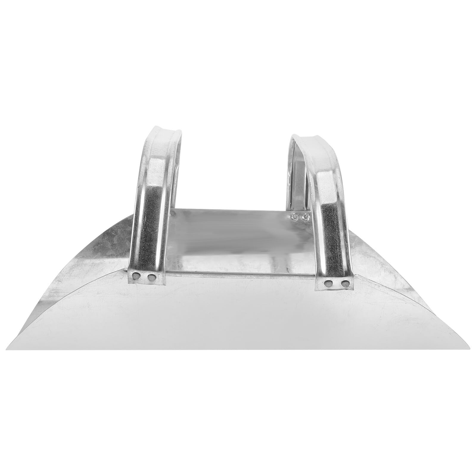 Hohopeti Pelle à Aliments pour Animaux en Métal Galvanisé 40 CM Pelle Multifonction pour Grains Croquettes Farine Usage Agricole et Élevage Ergonomique pour Ferme et Jardin