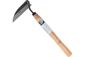 HACHIEMON Guataca Japanese Weeding Tool, Super Sharp Edge Nejiri Gama