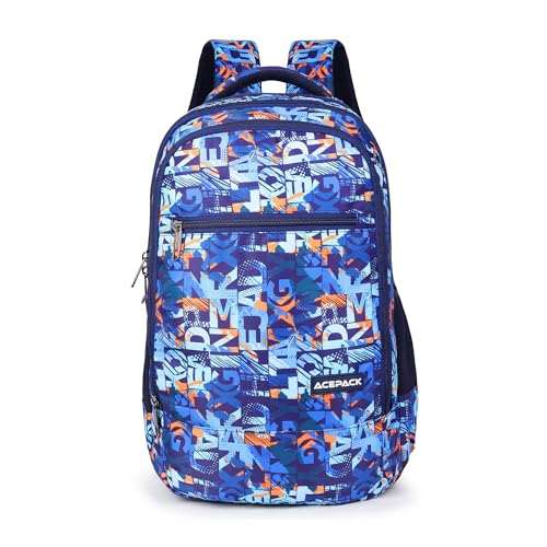 Image of ACEPACK 21.6L Backpack - Lightweight & Durable School Bag with Breathable Mesh Padding, Adjustable Straps & Fun Design
