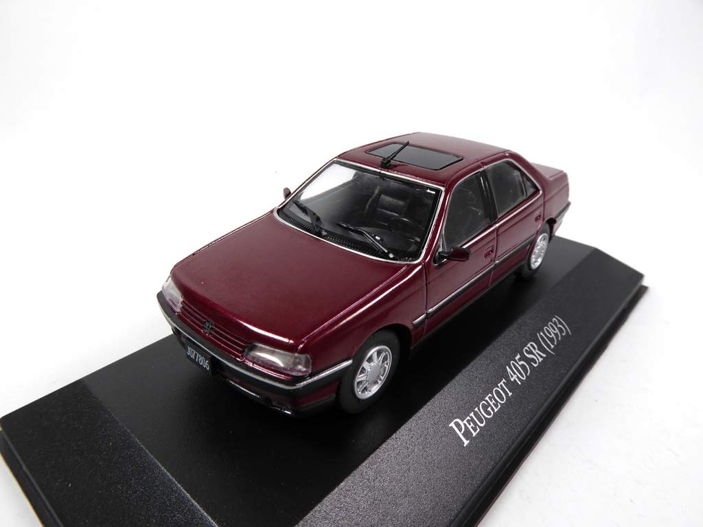 Lot De 5 Voitures Miniatures Peugeot 1/43 – Collection SALVAT Par IXO (306, 405, 504, 403, T4B)