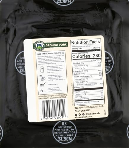 Niman Ranch Ground Pork, Pork, 1 Lb thumb #3