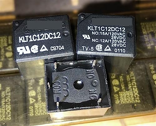 Relé KLT1C12DC12 T73-1C-12V de 5 pines para proyectos de electrónica 2