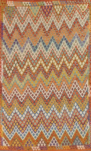 Rug Source Southwestern Collection 8x13 Kilim Area Rug, Hand Woven