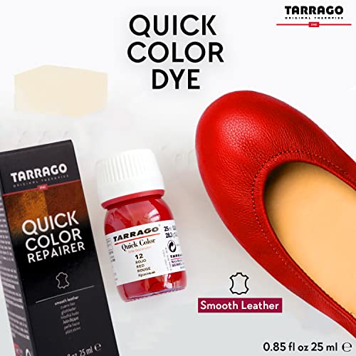 Tarrago Quick Color Dye Leather And Canvas Repair | For Shoes, Boots And Bags | 665 - Medium Tabacco Brown #TOP5
