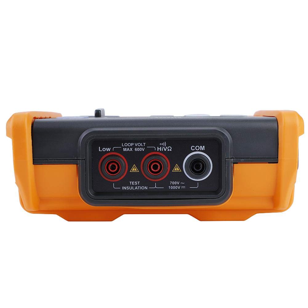 Akozon Erdungswiderstand Tester PM5205 Digitales Megohmmeter Digital Analoganzeige 0,01 M100 G2500V Isolationswiderstand Tester Meter Automatische Berechnung AC DC Spannung Test