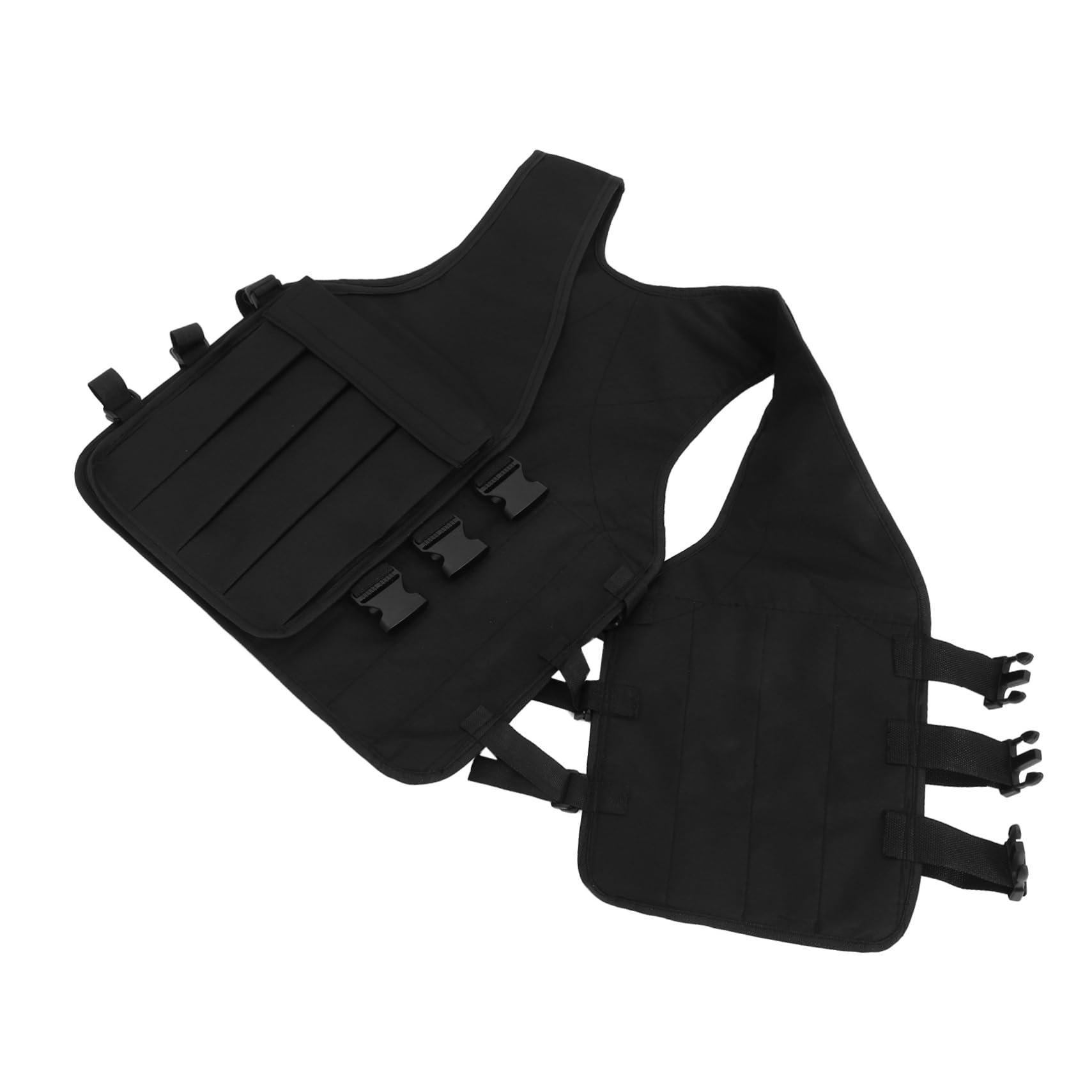 Mipcase Adjustable Weighted Vest Men Oxford Cloth Replaceable Metal Bar Running Vest