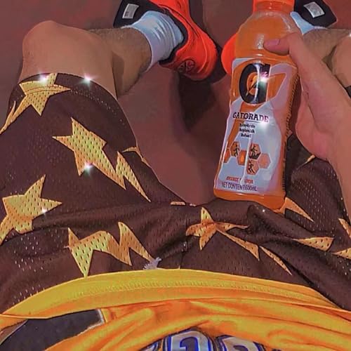 BOOMLEMON Mens Mesh Graphic Print Shorts Casual Workout Cool Shorts Gym Basketball Running Short Pants2