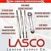 LASCO 13-2111 Metal Seat Removal Set, 3 Removal Tools, Plus Ratchet