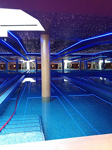 Azimom Led Bluetooth 16W Rgbw Fiber Optic Light Star Ceiling Kits 150Pcs 0.03In 6.5Ft Sensor Music Mode Remote/App Control Car Use Home Headliner Lighting Decoration #TOP6