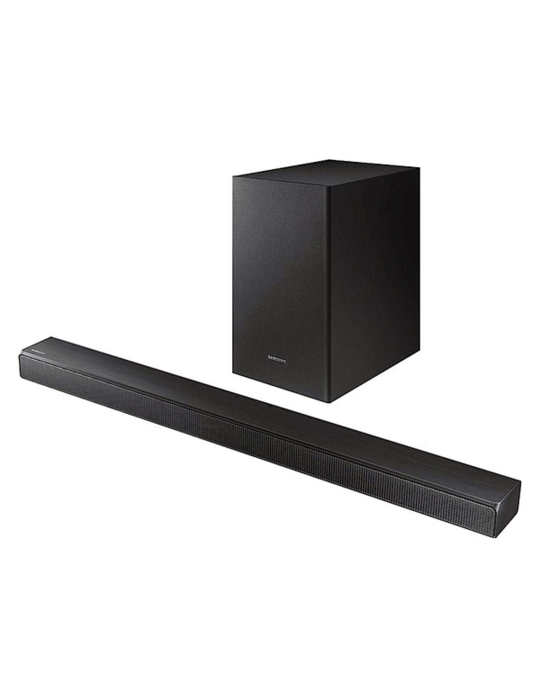 Samsung Barra de Sonido HW-T550 - Sonido 320W, 2.1Ch, Subwoofer Inalámbrico, Dolby Digital 2.1, DTS Virtual:X, Modo Juego, Bluetooth 4.2 Multiconexión y One Remote Control