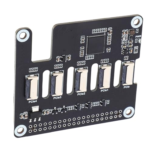 Adaptateur PCIe Multi-Hat pour Raspberry Pi 5 Connectez 4 Périphériques FFC sans Bloquer - 7