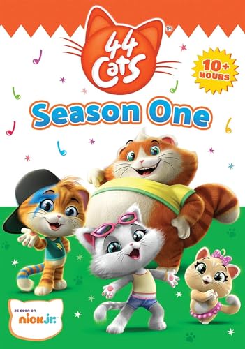 44 Gatos: Temporada 1 en DVD para entretener a los niños con historias de amistad 2