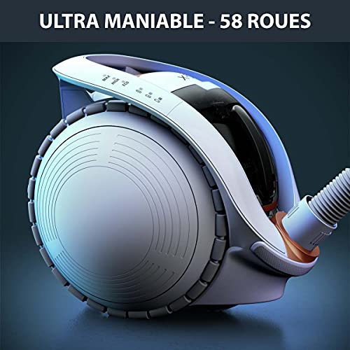 Rowenta X-Ô 160 Aspirateur sans fil, Haute puissance d’aspiration jusqu’à 230 AW, Jusqu’à 2h40 d’autonomie, 2 batteries longue durée amovibles, Maniabilité infinie, Ultra silencieux 69 dB(A) IX7777EA - Image 6