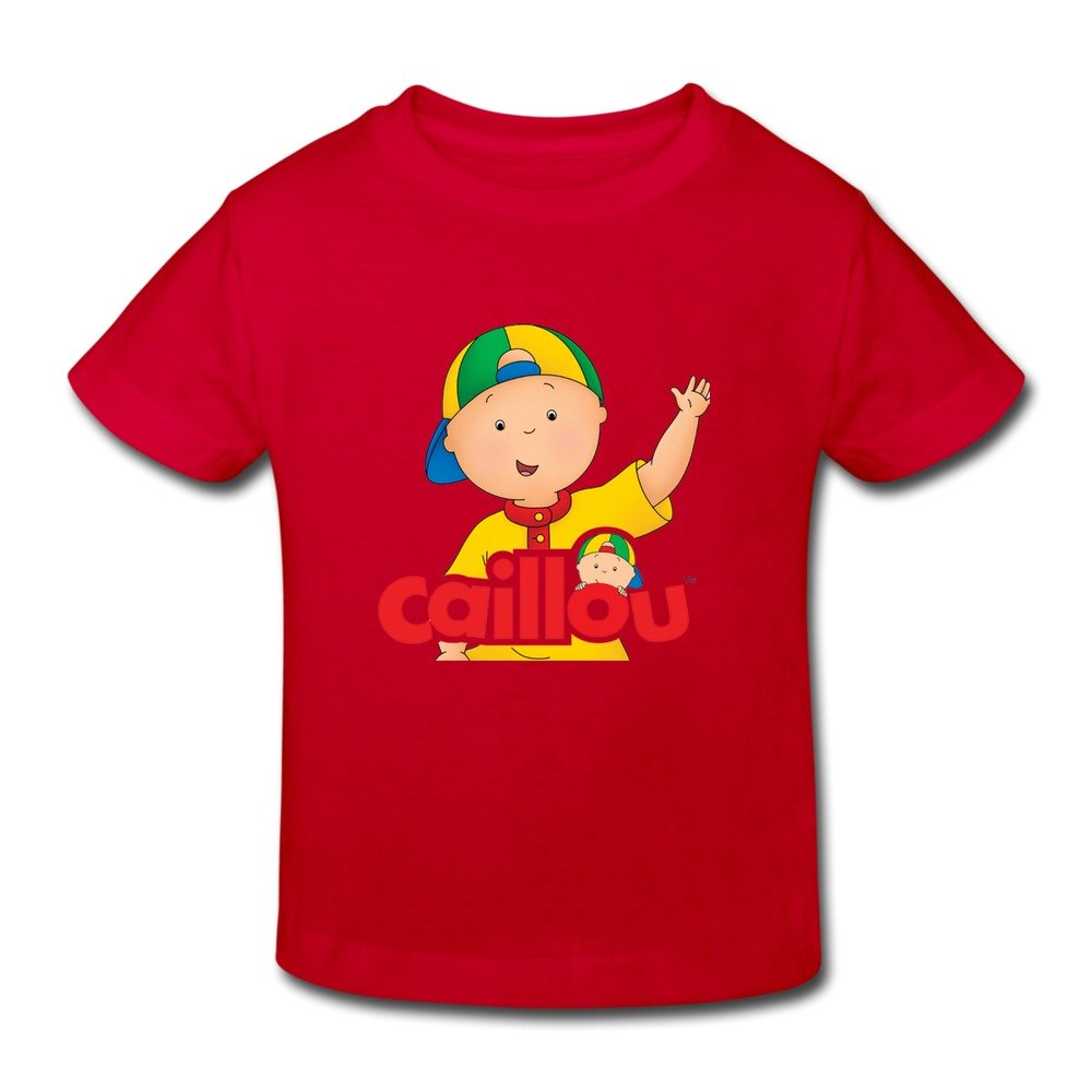 Toddler's Geek Caillou T-shirts Size 3 Toddler Red By Mjensen