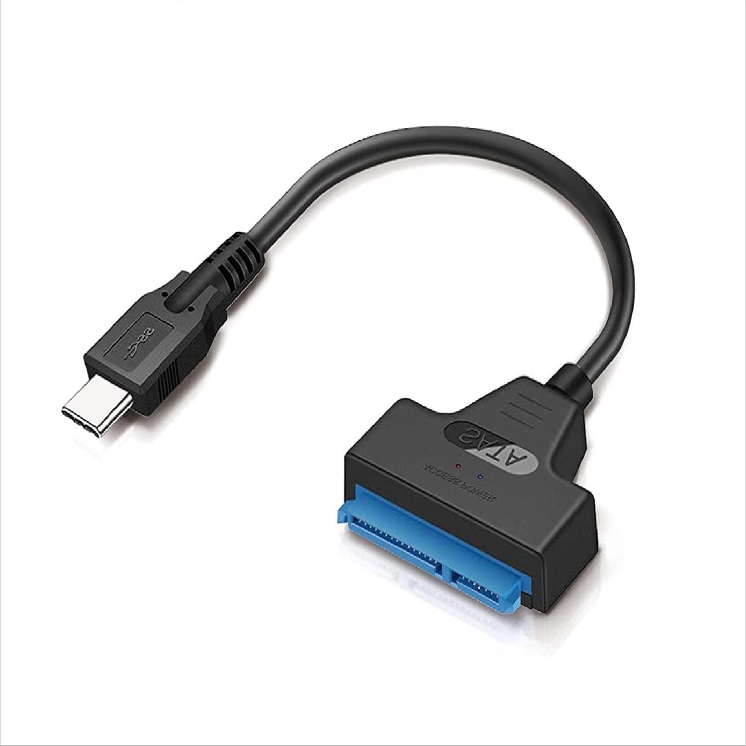 VOOCME USB C SATA, Type C to SATA Cable USB 3.1 Type C Gen 2 Adapter Cable Hard Drive Converter Thunderbolt 3 Compatible with 2.5" SATA SSD HDD (PACK OF 1) BLACK (PACK OF 1) (B0CLGVK67B) Amazon Price History, Amazon Price Tracker