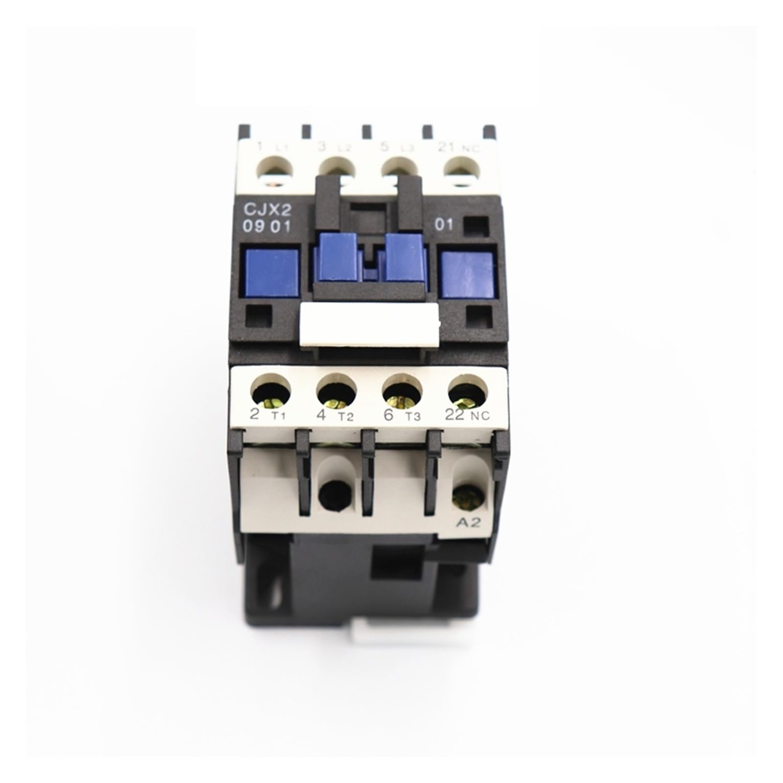 JCLPJBYJI AC contactor 9A 3P+1NO/1NC Rail Mounted lc1d CJX2-0910 1 Normally Open Contact / CJX2-0901 Closed(Cjx2-0901 Ac380v)