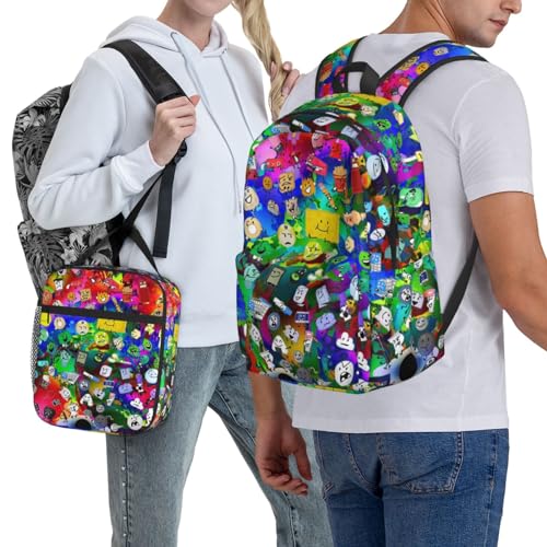 Mochila Daypack Grande con Bolsa Térmica, Negra miniatura 7