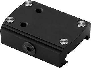 RMS/RMSc/RMSw/SMS Pictainny Rail Aluminum Mount Fit Sig Sauer Romeo Zero, Adapter for Sig Sauer Romeo Zero, Red dot Optics Mounting Plate - Hidcor
