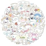 50枚セット サンリオステッカー ステッカー 防水 シールセット グッズ アニメ コレクション 可愛い 写真シール お気に入りのスーツケース 贈り物 誕生日プレゼント 萌えグッズ